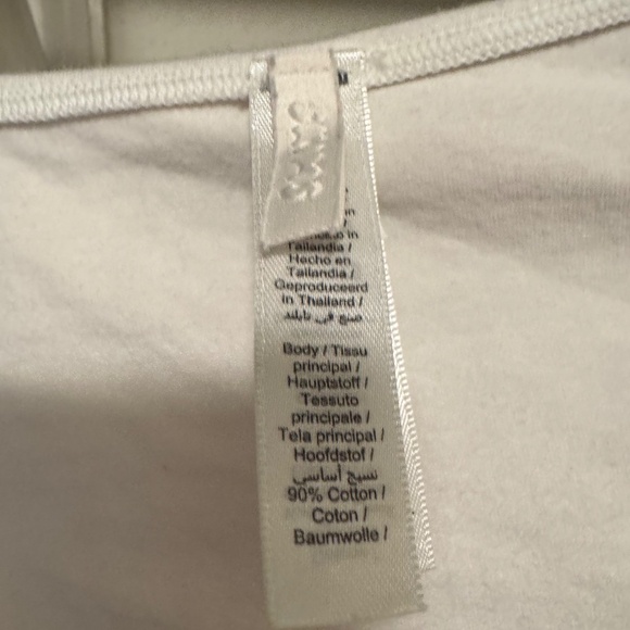 SCOOP NECK LONG SLEEVE TOP - Marble - Picture 8 of 8